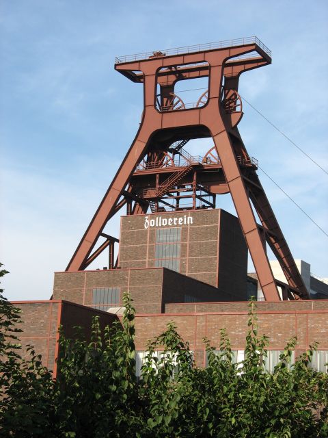 Zeche Zollverein Schacht 12 Fördergerüst