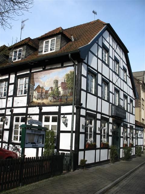 Dorf Westerholt, Fachwerk-Hotel